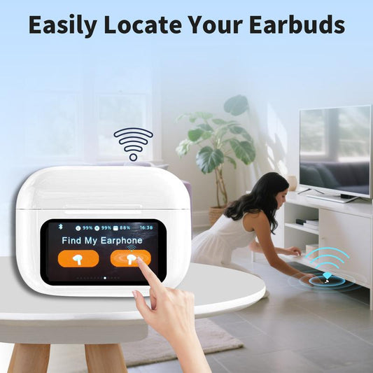 Experience Unmatched Sound with Peteme Wireless Active Noise Cancellation Earbuds - BT 5.4, Premium Sound, and Long-Lasting Battery Life