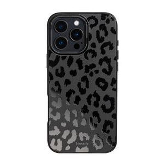 Fierce Style Meets Ultimate Protection: Black Leopard Magnetic iPhone Case by SCORPIFY