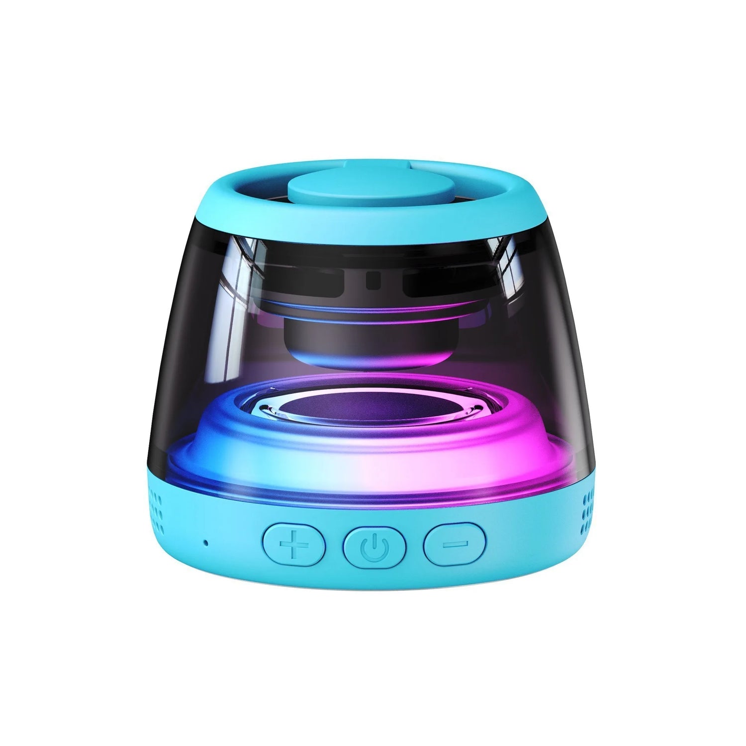 RGB Mini Magnetic Bluetooth Speaker - Portable Sound Box with Phone Holder and Stylish Wireless Design