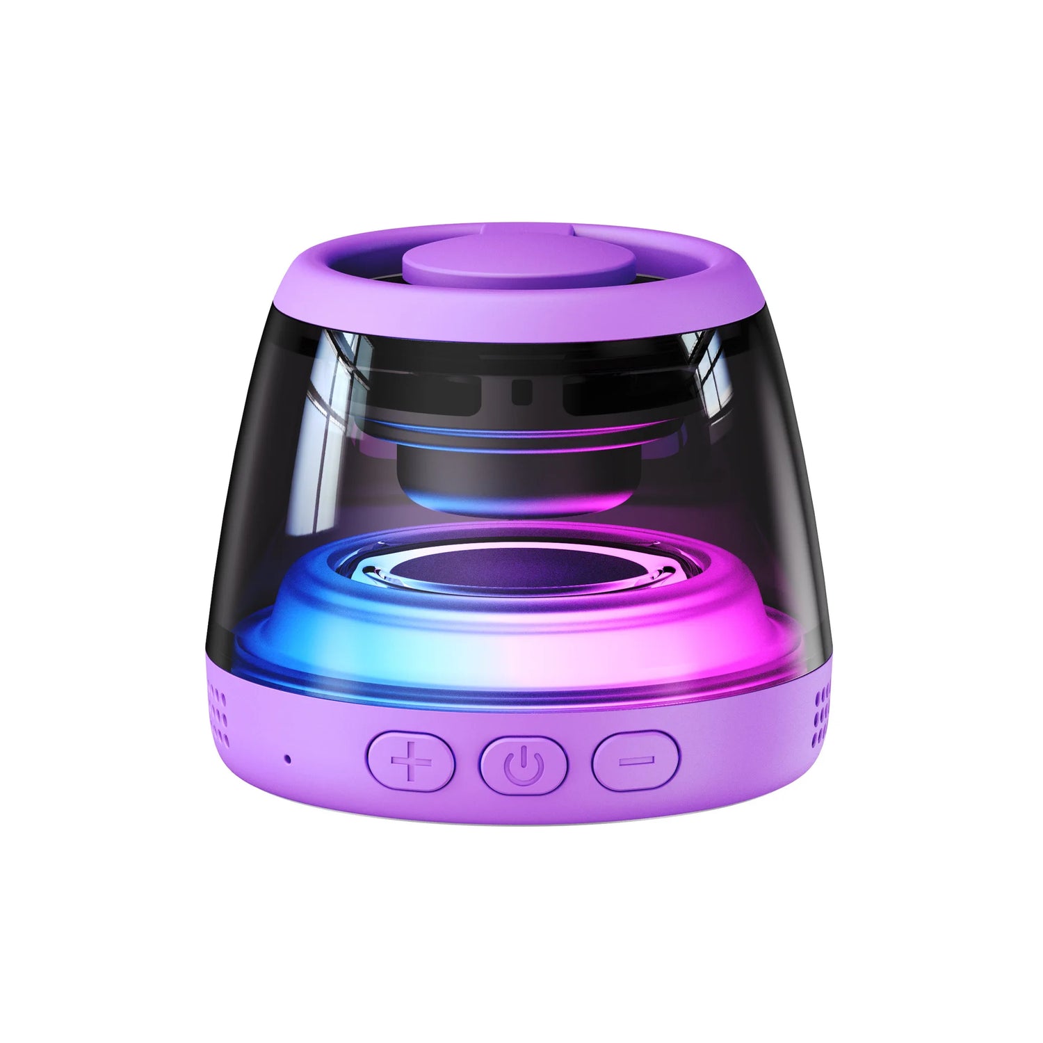 RGB Mini Magnetic Bluetooth Speaker - Portable Sound Box with Phone Holder and Stylish Wireless Design